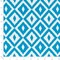 Blue Performance Pet Friendly Diamond Geometric Print Upholstery Fabric by The Yard - SKU: Belize Lagoon
